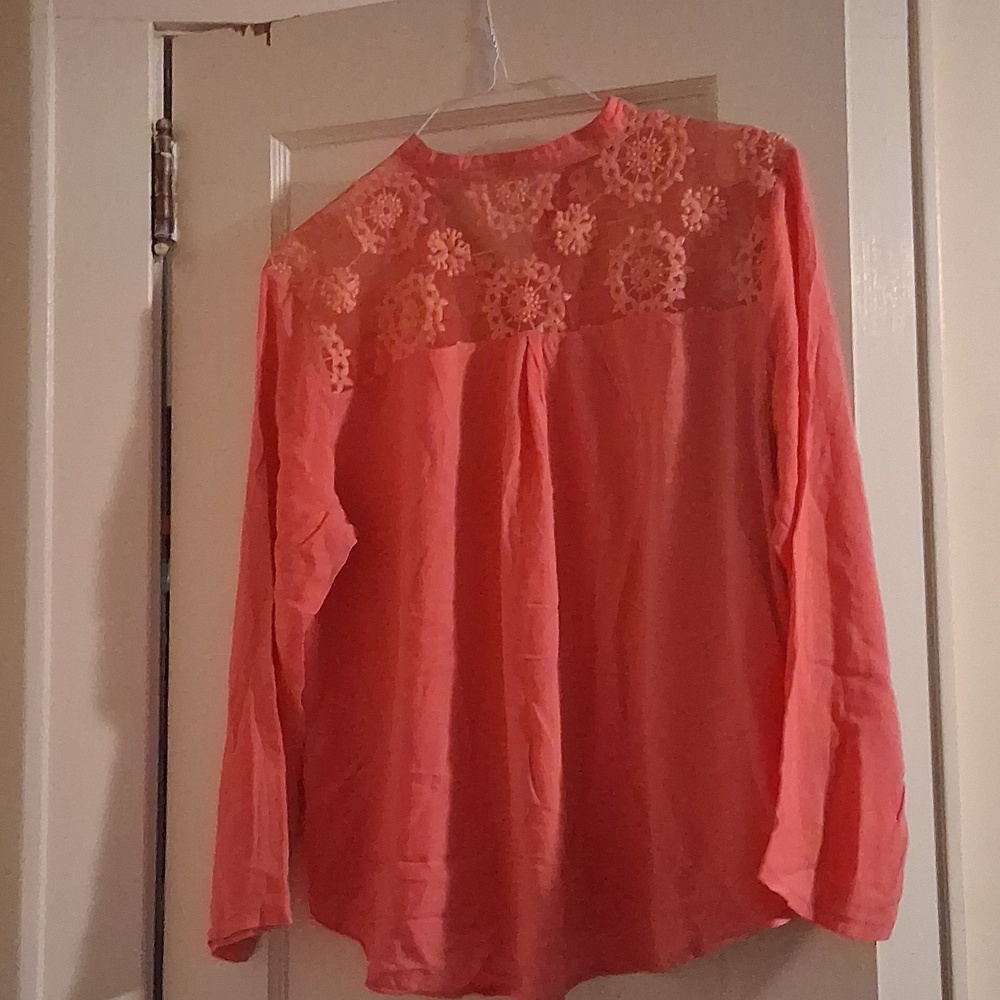 Pink Long Sleeve Shirt - Picture 3 of 5